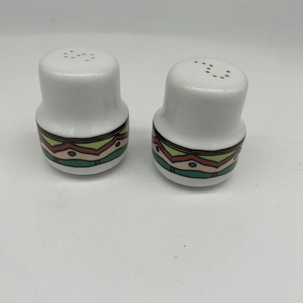 Southwestern Aztec Style Salt And Pepper Shakers